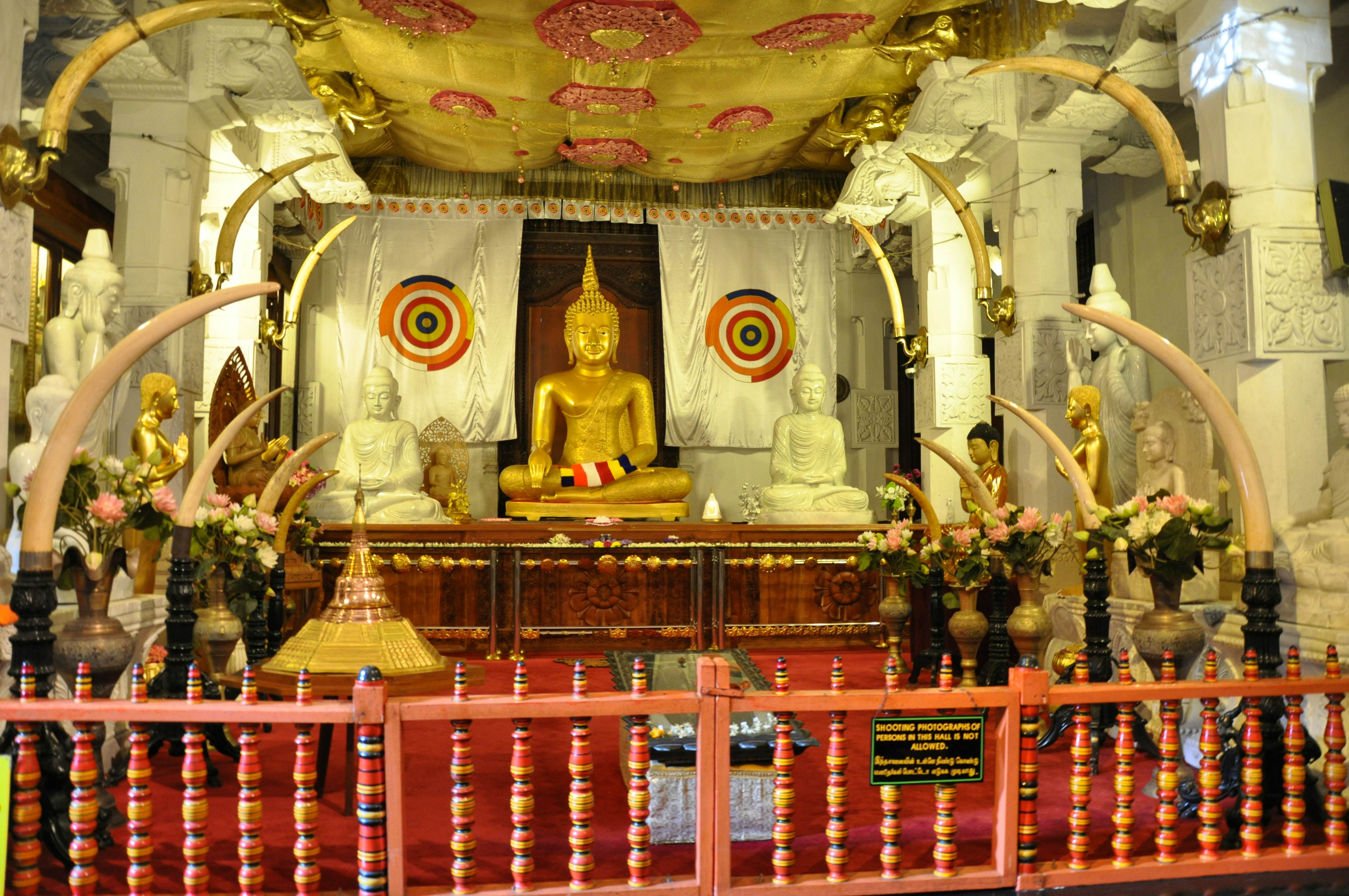 Kandy Temple of tooth- Entrance Fee 8 USD Per Person Pay Directly