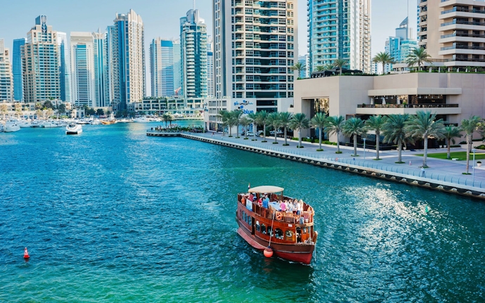 Top Class 4 Nights Dubai Trip with Marina Cruise