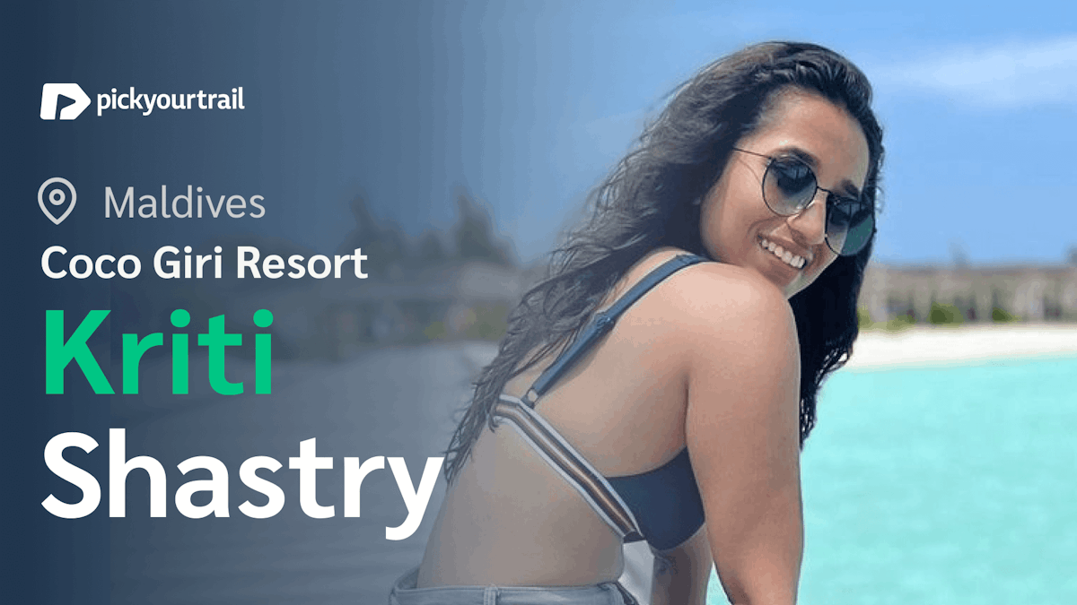Honeymoon in Maldives Review by Kriti