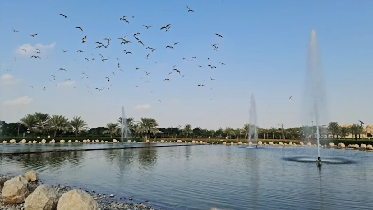 Inside Quranic Park Dubai